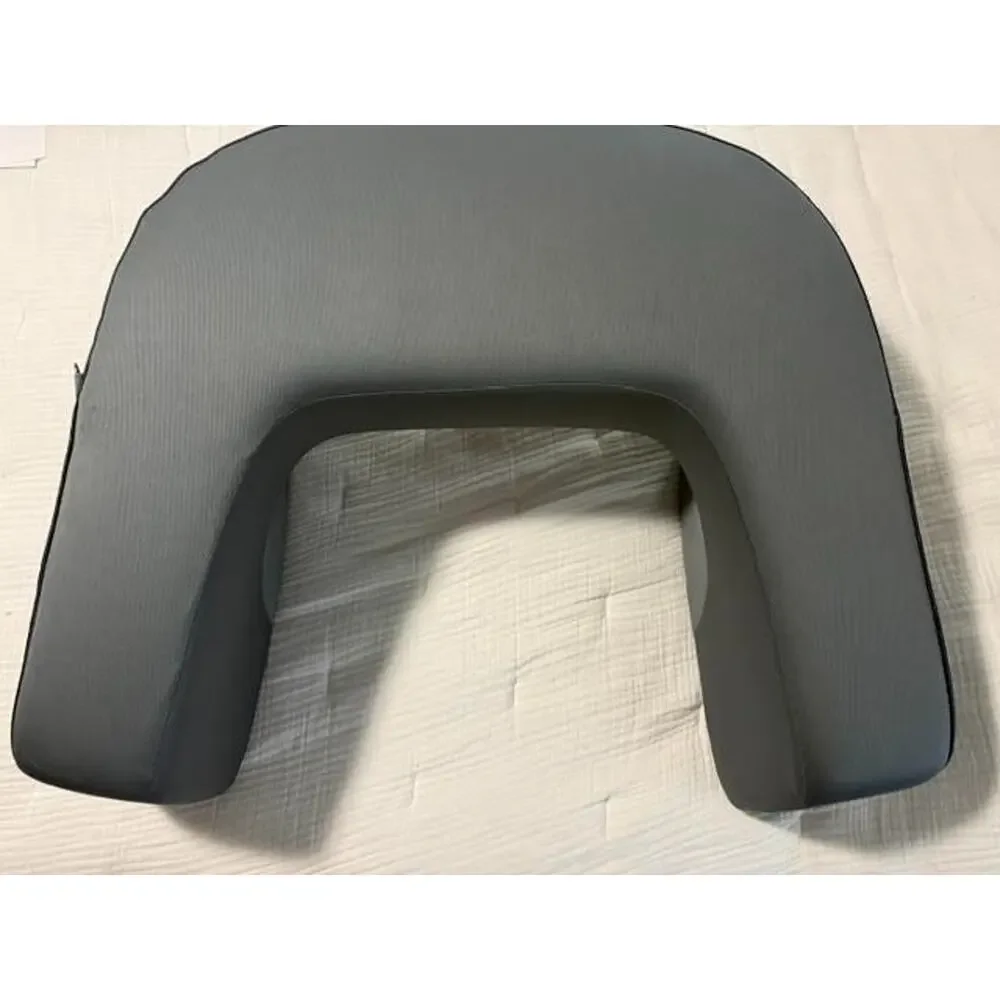 Casual Living Reading Lap Desk Memory Foam Pillow Removable Cover Gray Open Box